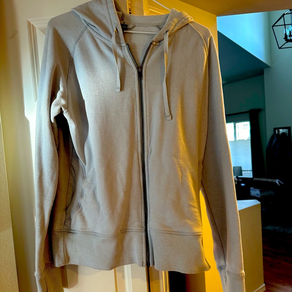 Ladies Gray Patagonia Hoodie